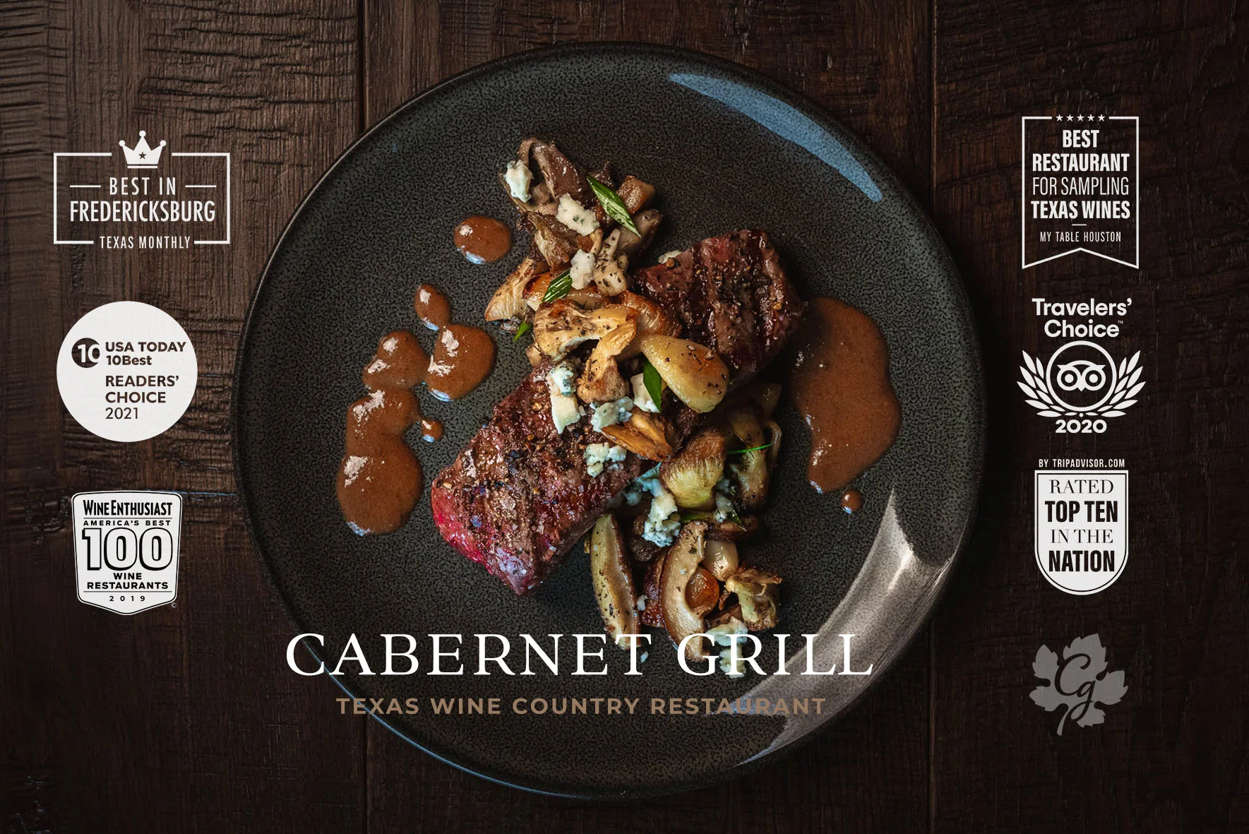 Cabernet Grill - Texas Wine Country Cuisine $$$